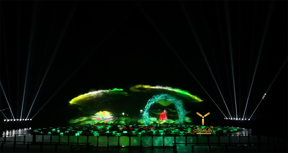 達州蓮花湖《圣蓮華彩》水舞光影秀(圖31)