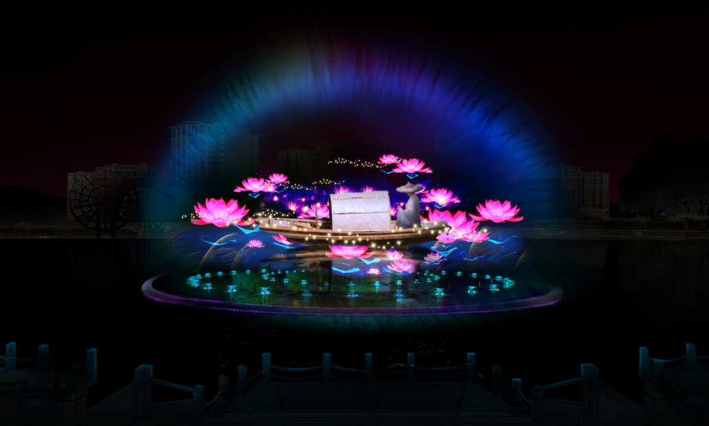 熱烈祝賀峨眉蓮花湖水秀項(xiàng)目《萬物生》榮獲2021年度優(yōu)秀數(shù)字文旅項(xiàng)目獎(jiǎng)(圖9)