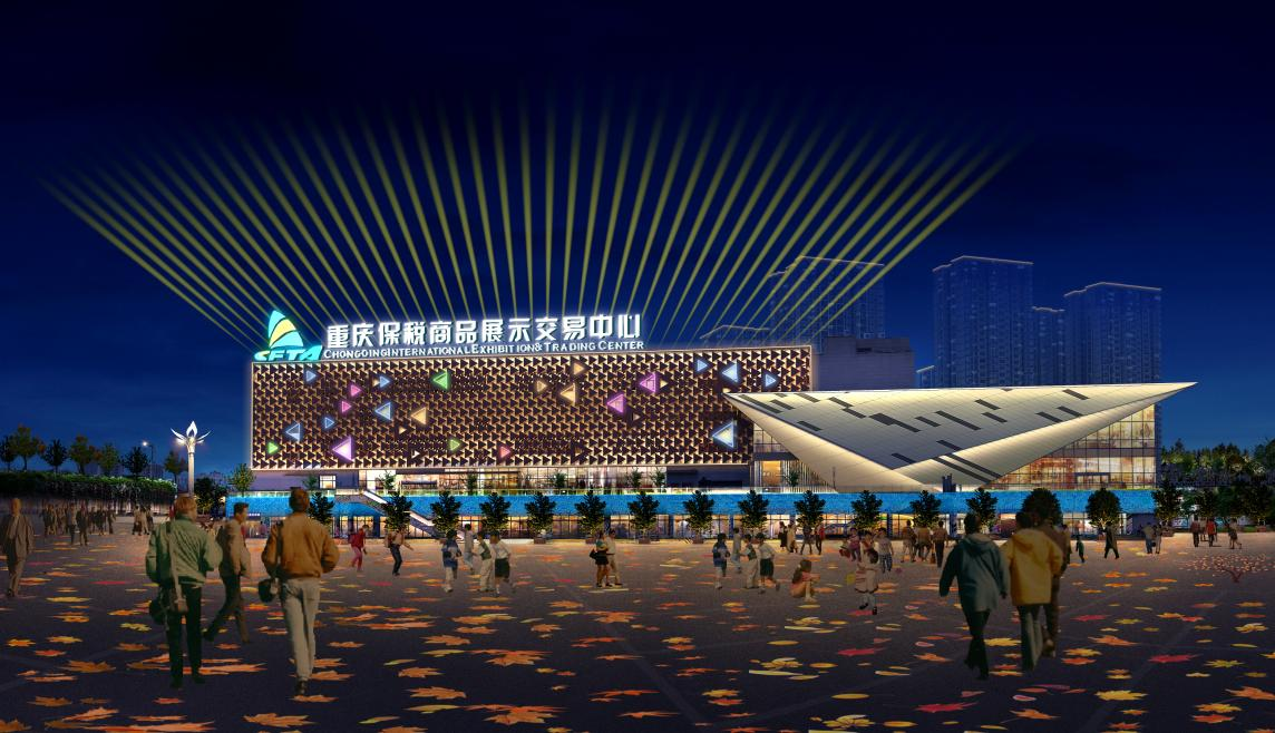 寸灘國(guó)際絲路花街建筑光影秀于7月1日開(kāi)街上演啦！(圖2)