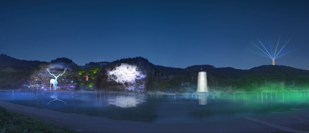 湖南《夜?jié)o溪》夜游項目(圖3)